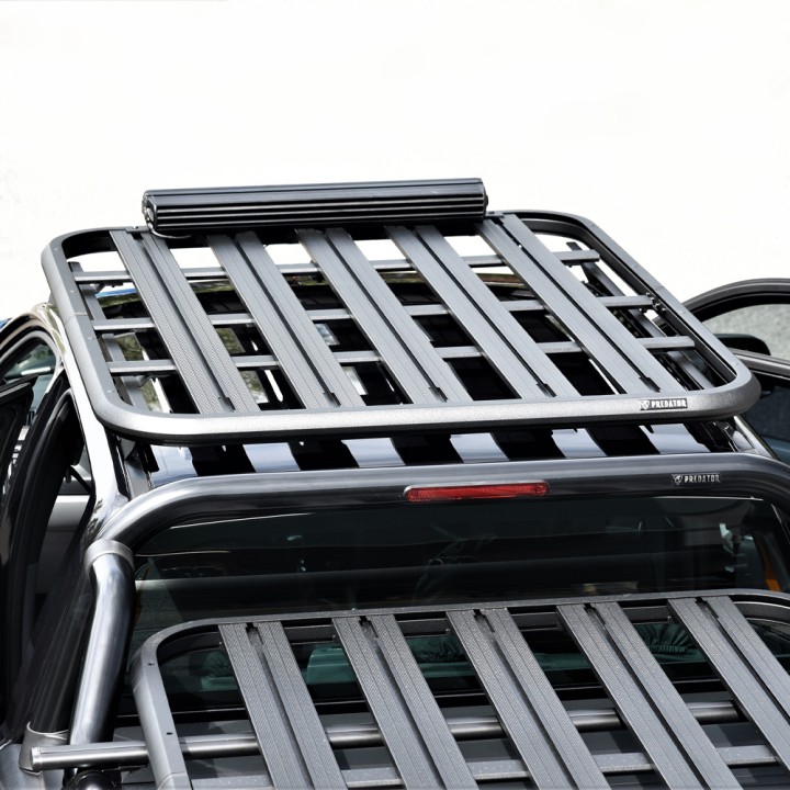 Portbagaj de Plafon tip Platformă, Predator Standard, Ford Ranger Limited / Stormtrak / Thunder / Wildtrak / Wolftrak / XL / XLT Cabină Dublă 2012 - 2022 - EDK.ro