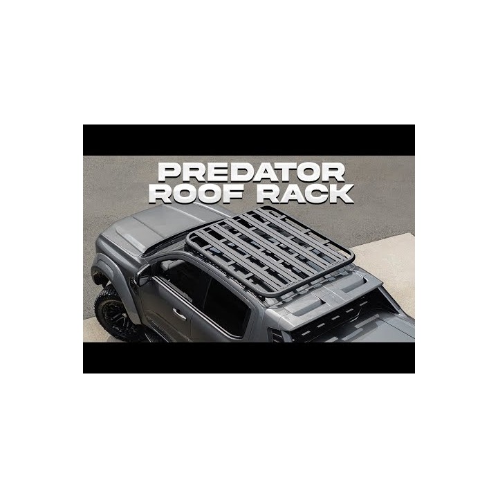 Portbagaj de Plafon tip Platformă, Predator Standard, Ford Ranger Limited / Stormtrak / Thunder / Wildtrak / Wolftrak / XL / XLT Cabină Dublă 2012 - 2022 - EDK.ro