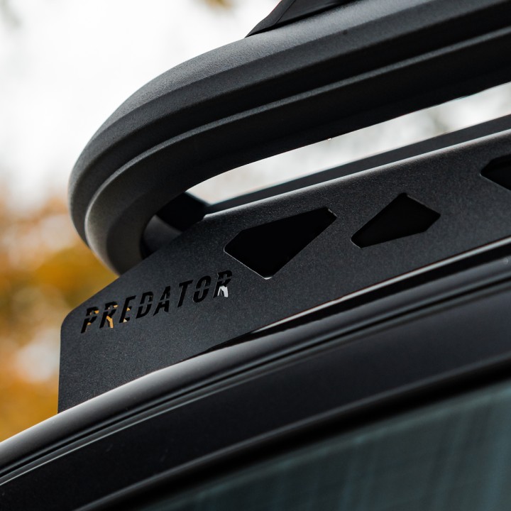 Platform Roof Rack, Predator Side Rail, Ford Ranger Limited / Stormtrak / Thunder / Wildtrak / Wolftrak / XL / XLT Double Cab 2012 - 2022 - EDK.ro