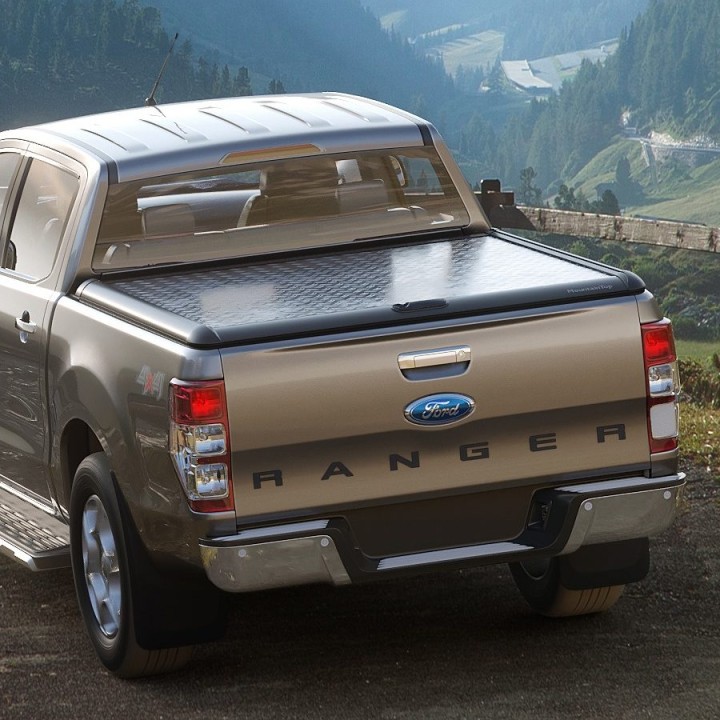 Închidere de Benă Tip Capac, Mountain Top Chequer, Ford Ranger Cabină Dublă 2012 - 2022 - EDK.ro
