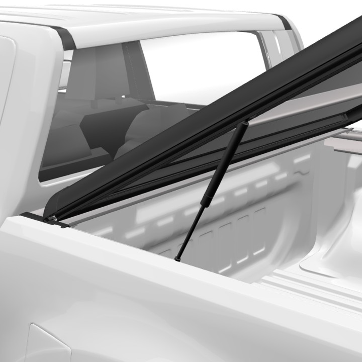Lid Tonneau Bed Cover, Mountain Top Chequer, Ford Ranger Double Cab 2012 - 2022 - EDK.ro