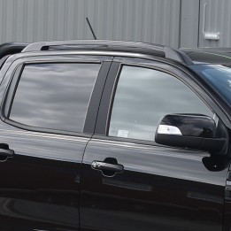 Roof Bars, Trux, Color Black, Ford Ranger Double Cab 2012 - 2022 - EDK.ro