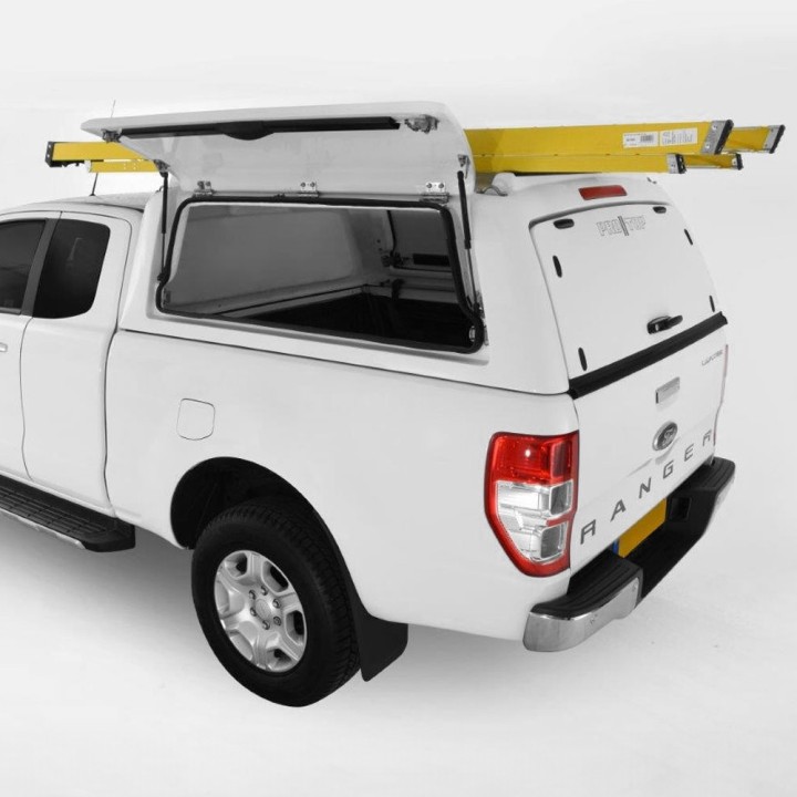 Hardtop Bed Cover, ProTop Gullwing, Ford Ranger Extra Cab 2012 - 2022 - EDK.ro