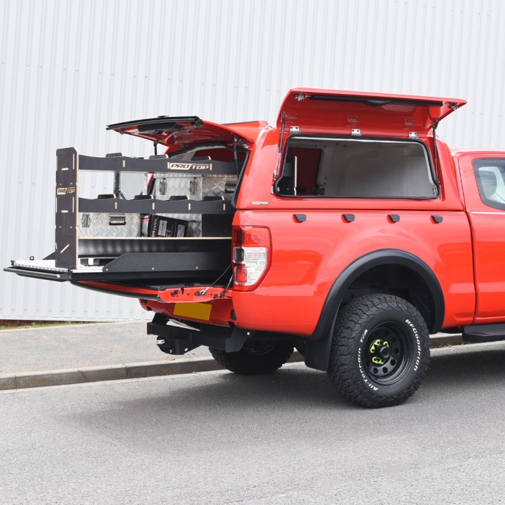 Închidere de Benă Tip Hardtop, ProTop Gullwing, Ford Ranger Cabină Extra 2012 - 2022 - EDK.ro