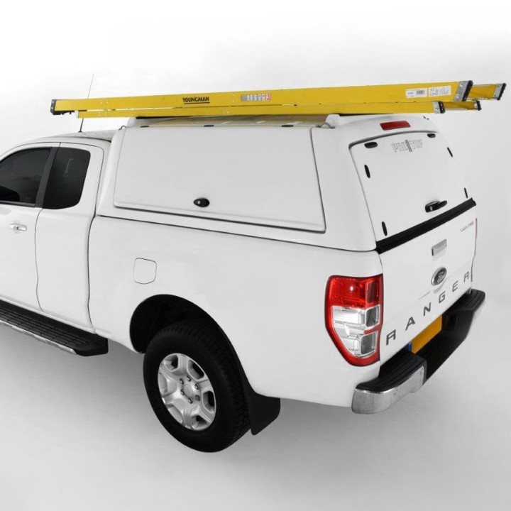 Hardtop Bed Cover, ProTop Gullwing, Ford Ranger Extra Cab 2012 - 2022 - EDK.ro