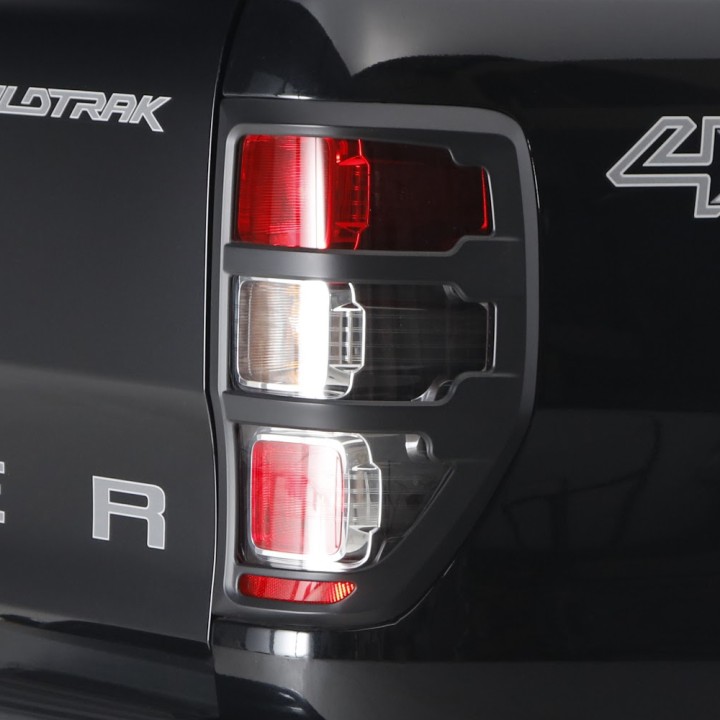 Capace Stopuri, Trux, Culoare Negru Mat, Ford Ranger Cabină Dublă / Cabină Extra 2012 - 2019 - EDK.ro