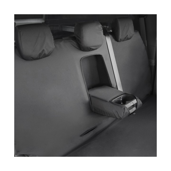 Seat Covers, Trux Tailored Waterproof Rear, Ford Ranger Limited / Stormtrak / Thunder / Wildtrak / Wolftrak / XL / XLT Double Cab / Extra Cab 2012 - 2019 - EDK.ro