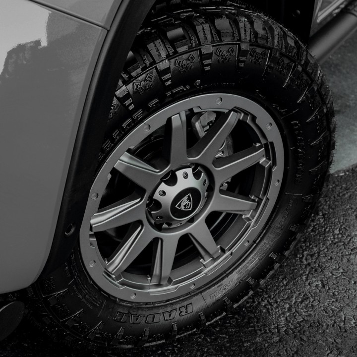 Alloy Wheel, Predator HURRICANE, 18", Gunmetal - EDK.ro