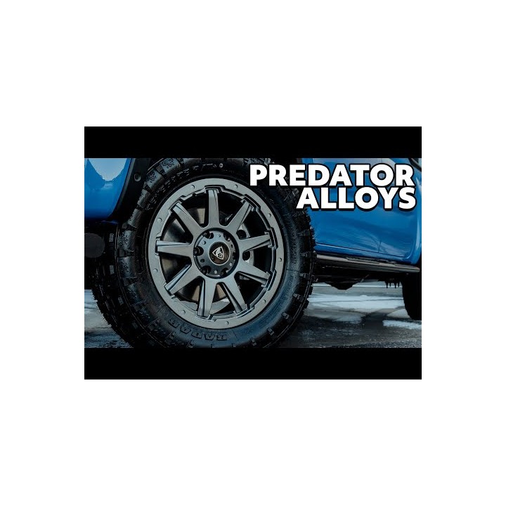 Jantă de Aluminiu, Predator HURRICANE, 18", Gri Metalizat - EDK.ro