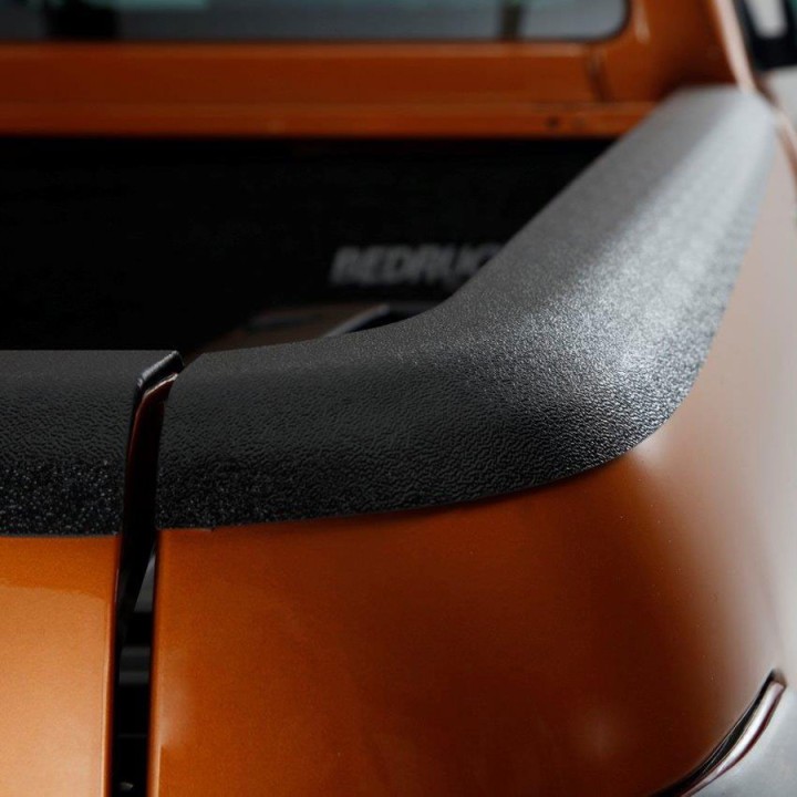 Bed Rail Caps, Aeroklas Tailgate Protection, Ford Ranger Limited / Stormtrak / Thunder / Wildtrak / Wolftrak / XL / XLT Double Cab 2012 - 2019 - EDK.ro
