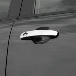 Door Handle Surrounds, Trux, Color Chrome, Ford Ranger Double Cab 2012 - 2019 - EDK.ro