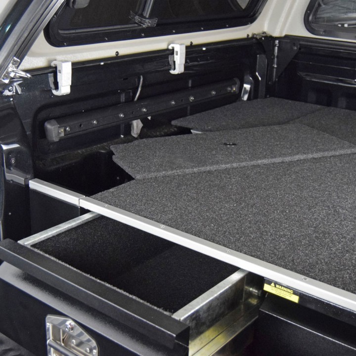 Sistem de Sertare, Aeroklas Bespoke Benă, Ford Ranger Limited / Stormtrak / Thunder / Wildtrak / Wolftrak / XL / XLT Cabină Dublă 2012 - 2019 - EDK.ro