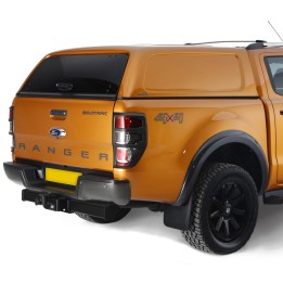 Hardtop Bed Cover, Aeroklas Commercial, Ford Ranger Double Cab 2012 - 2019 - EDK.ro