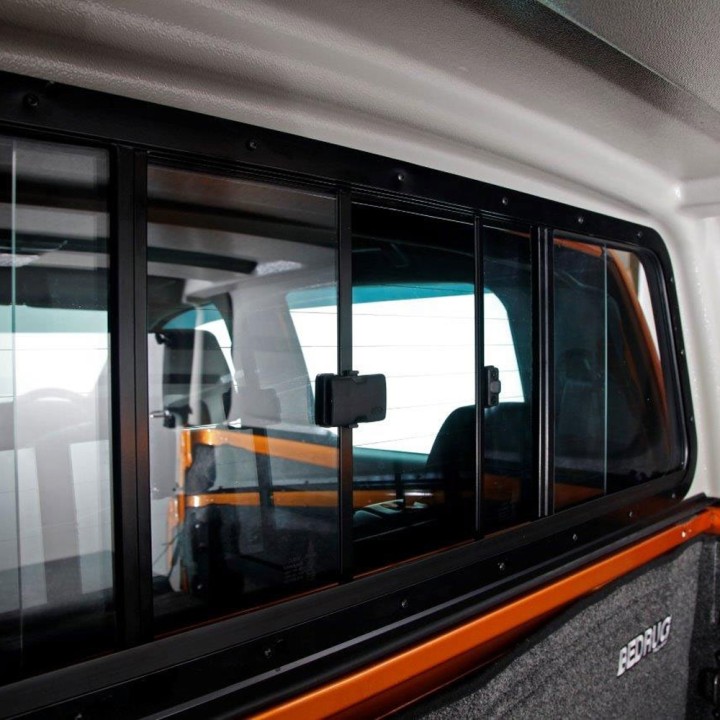 Hardtop Bed Cover, Aeroklas Commercial, Ford Ranger Double Cab 2012 - 2019 - EDK.ro