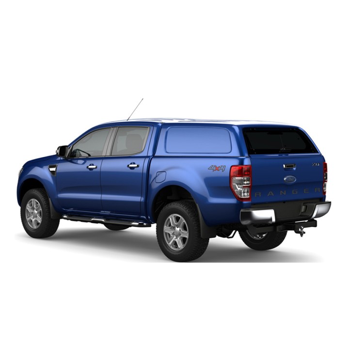 Hardtop Bed Cover, Aeroklas Commercial, Ford Ranger Double Cab 2012 - 2019 - EDK.ro