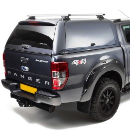 Hardtop Bed Cover, Alpha CMX, Ford Ranger Limited / Stormtrak / Thunder / Wildtrak / Wolftrak / XL / XLT Double Cab 2012 - 2019 - EDK.ro