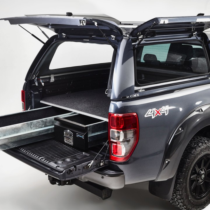 Închidere de Benă Tip Hardtop, Alpha CMX, Ford Ranger Limited / Stormtrak / Thunder / Wildtrak / Wolftrak / XL / XLT Cabină Dublă 2012 - 2019 - EDK.ro