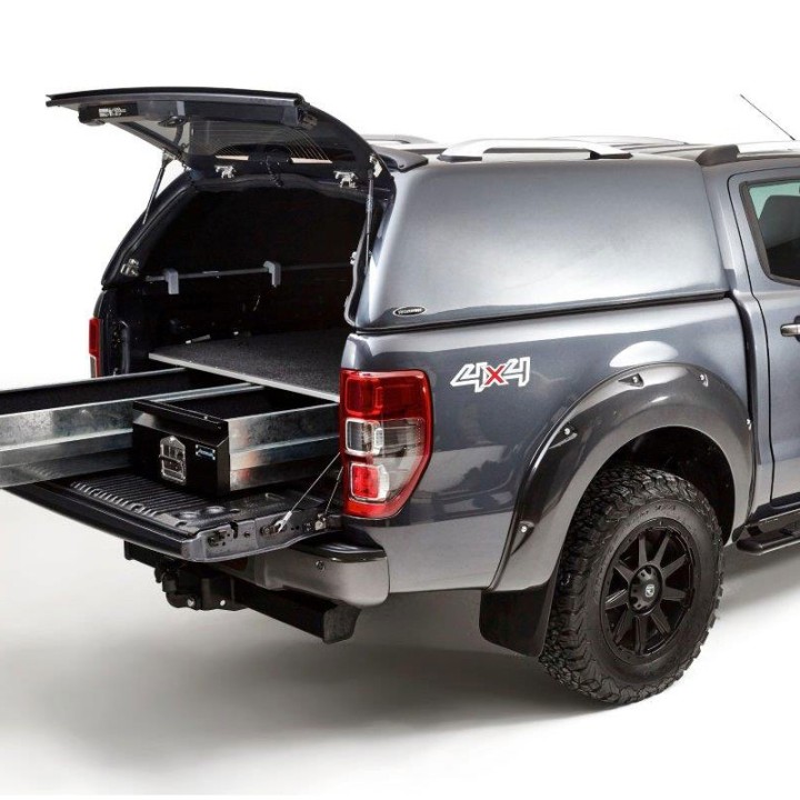 Hardtop Bed Cover, Carryboy 560 Commercial, Ford Ranger Double Cab 2012 - 2019 - EDK.ro