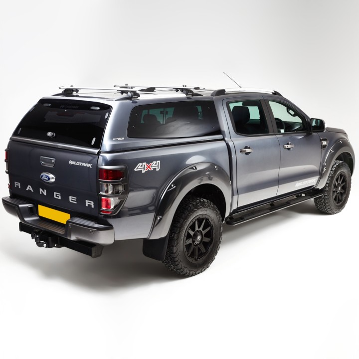 Hardtop Bed Cover, Carryboy S6 Leisure, Ford Ranger Double Cab 2012 - 2019 - EDK.ro