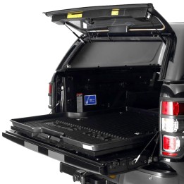 Platformă Glisantă pentru Benă, Trux, Culoare Negru, Ford Ranger Cabină Dublă 2012 - 2019 - EDK.ro
