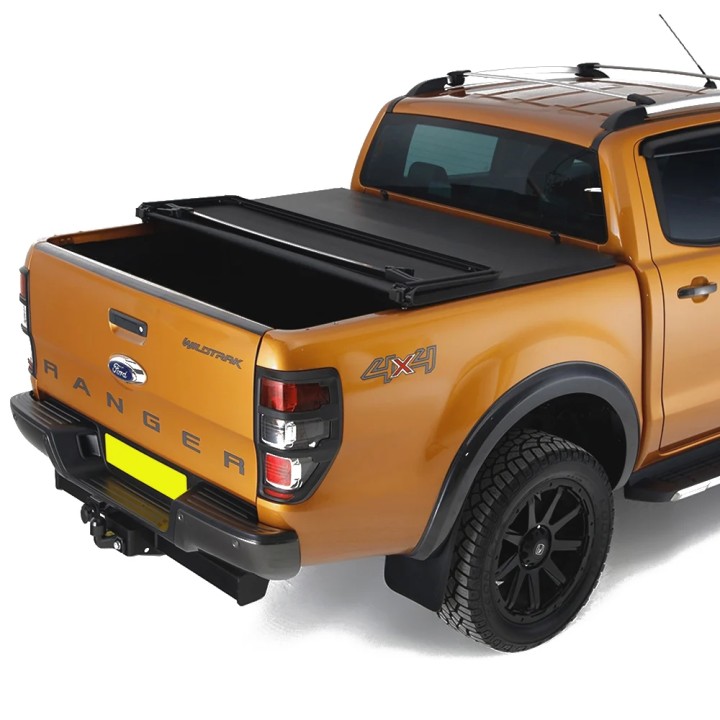 Închidere de Benă Tip Prelată, Trux Tri-Fold, Ford Ranger Cabină Dublă 2012 - 2019 - EDK.ro