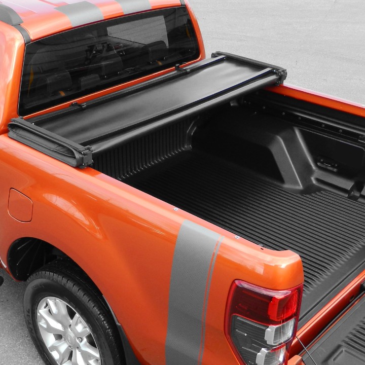 Închidere de Benă Tip Prelată, Trux Tri-Fold, Ford Ranger Cabină Dublă 2012 - 2019 - EDK.ro