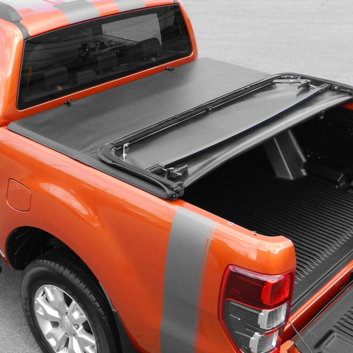 Închidere de Benă Tip Prelată, Trux Tri-Fold, Ford Ranger Cabină Dublă 2012 - 2019 - EDK.ro