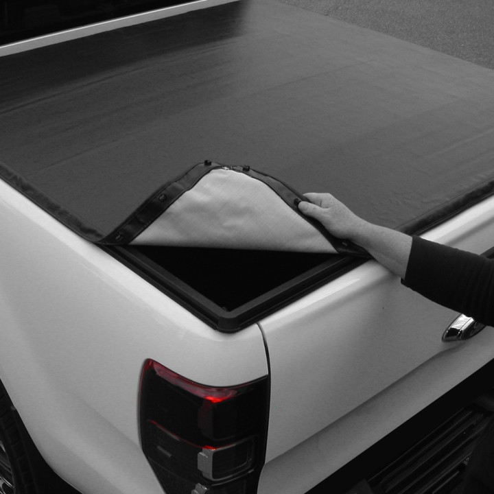 Lid Tonneau Bed Cover, Trux Snap, Ford Ranger Double Cab 2012 - 2019 - EDK.ro