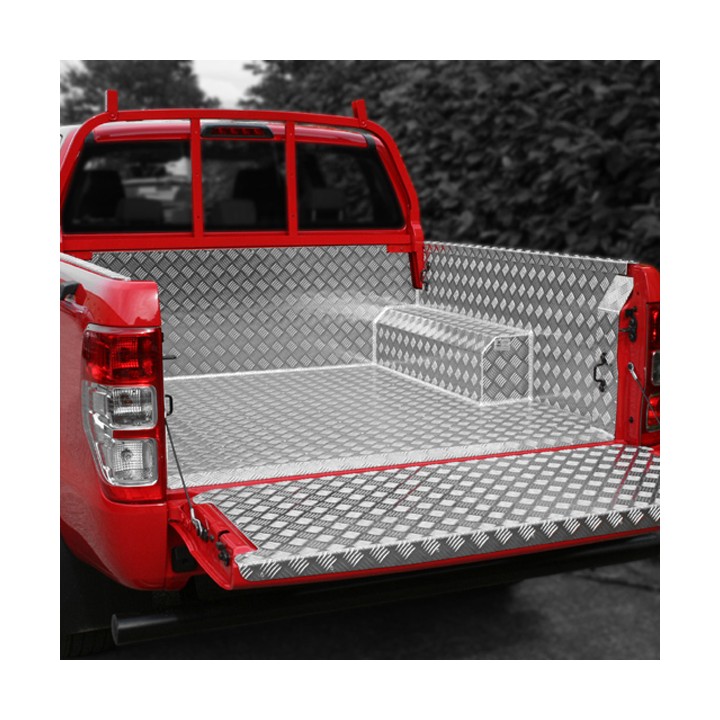 Over Rail Bed Liner, Samson Chequer, Ford Ranger Double Cab 2012 - 2019 - EDK.ro