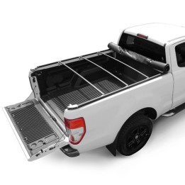 Soft Top Tonneau Bed Cover, Trux Roll, Ford Ranger Limited / Stormtrak / Thunder / Wildtrak / Wolftrak / XL / XLT Extra Cab 2012 - 2019 - EDK.ro
