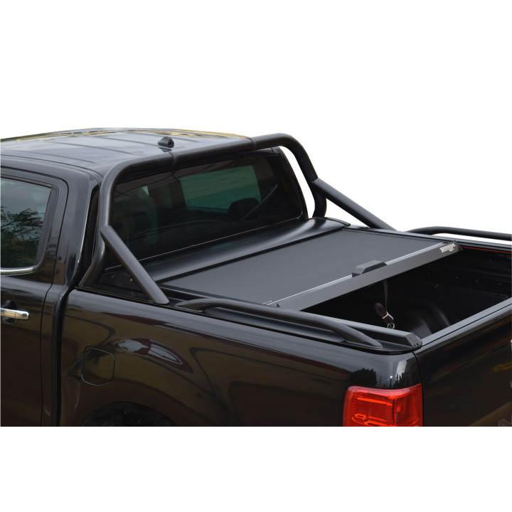 Stainless Steel Rollbar, Tessera 4x4 One and a Half Leg Sport, Black Color - EDK.ro