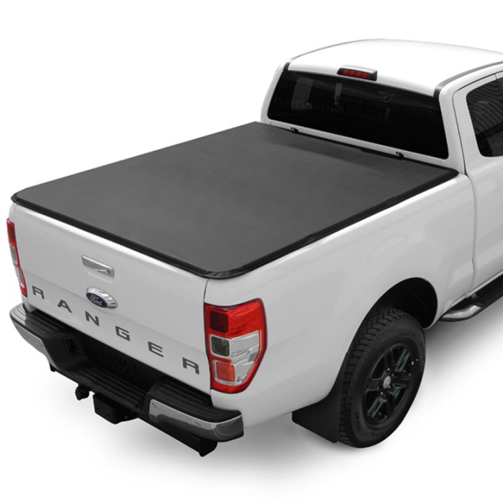 Închidere de Benă Tip Prelată, Trux Tri-Fold, Ford Ranger Limited / Stormtrak / Thunder / Wildtrak / Wolftrak / XL / XLT Cabină Extra 2012 - 2019 - EDK.ro