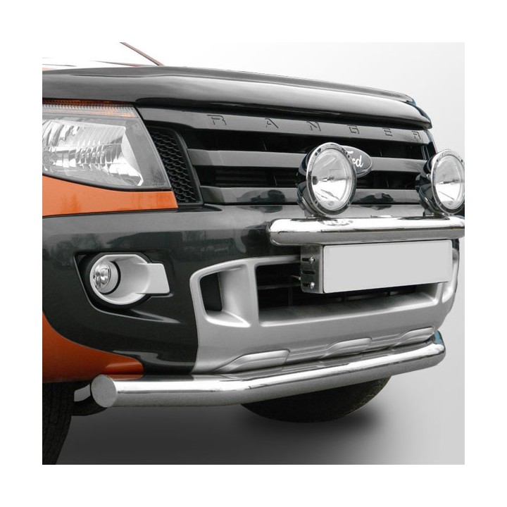 Off-Road Bullbar, Trux City, Ford Ranger Limited / Wildtrak / XLT / XL / Wolftrak / Thunder / Stormtrak Double Cab / Extra Cab 2