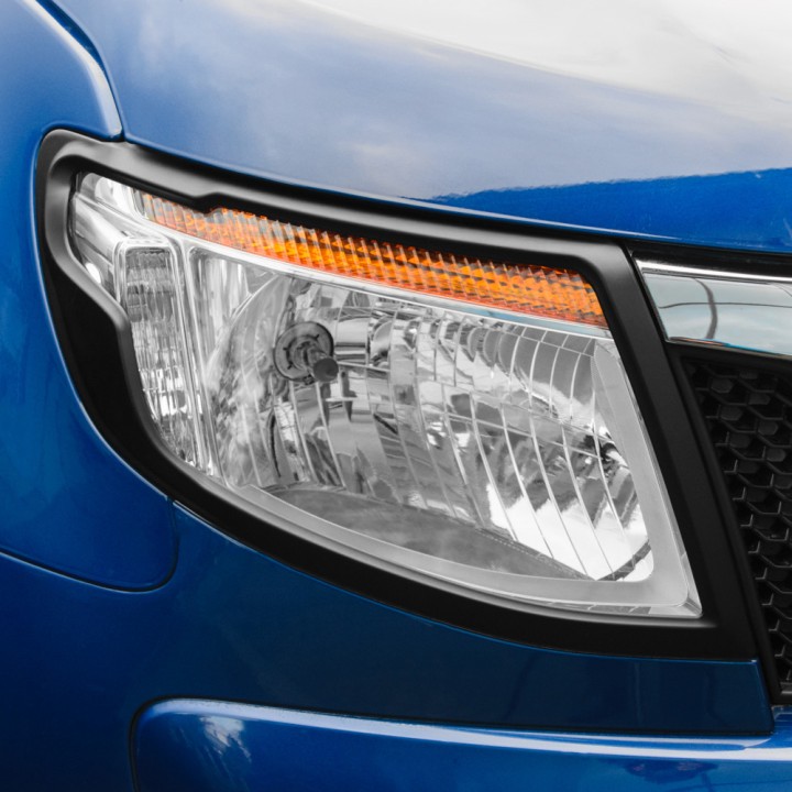 Capace Faruri, Trux, Culoare Negru, Ford Ranger Cabină Dublă / Cabină Extra 2012 - 2016 - EDK.ro