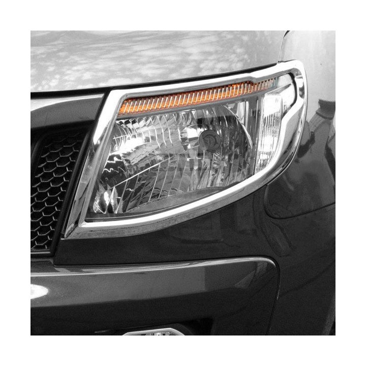 Capace Faruri, Trux, Culoare Crom, Ford Ranger Limited / Stormtrak / Thunder / Wildtrak / Wolftrak / XL / XLT Cabină Dublă / Cabină Extra 2012 - 2016 - EDK.ro