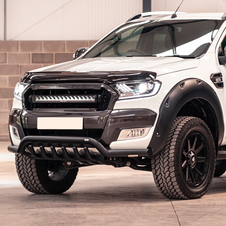Faruri LED, Predator LHD Mustang Stil HID, Ford Ranger Cabină Dublă / Cabină Extra 2016 - 2022 - EDK.ro