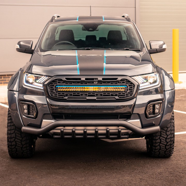 Extension, Predator 6 Inch Ultra-Wide Wheel Arch S, Color Gloss Primer, Ford Ranger Double Cab 2016 - 2022 - EDK.ro