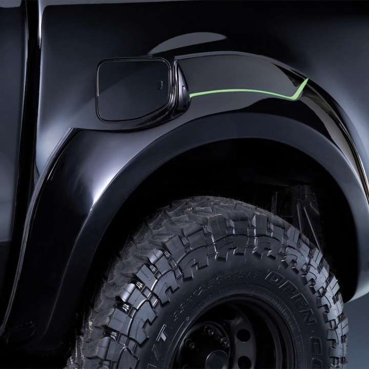 Extensie, Predator 6 Inch Ultra-Wide Wheel Arch S, Culoare Grund Lucios, Ford Ranger Stormtrak / Wildtrak / Wolftrak Cabină Dublă 2016 - 2022 - EDK.ro