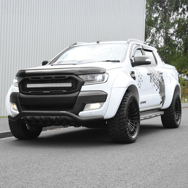 Extension, Predator 6 Inch Ultra-Wide Wheel Arch S, Color Gloss Primer, Ford Ranger Double Cab 2016 - 2022 - EDK.ro