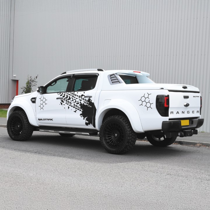 Extensie, Predator 6 Inch Ultra-Wide Wheel Arch S, Culoare Grund Lucios, Ford Ranger Cabină Dublă 2016 - 2022 - EDK.ro