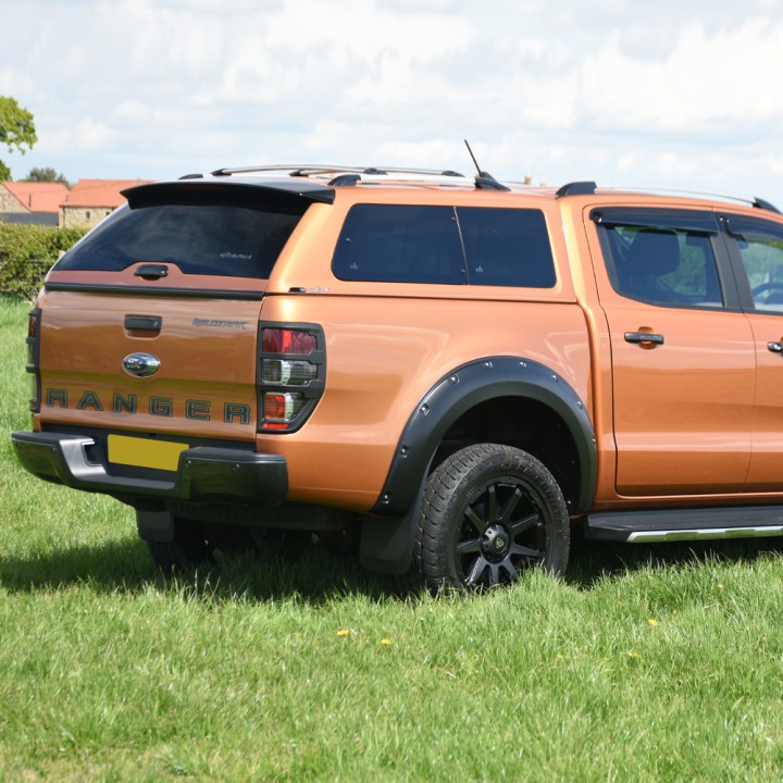 Hardtop Bed Cover, Alpha XS-T, Ford Ranger Double Cab 2016 - 2022 - EDK.ro