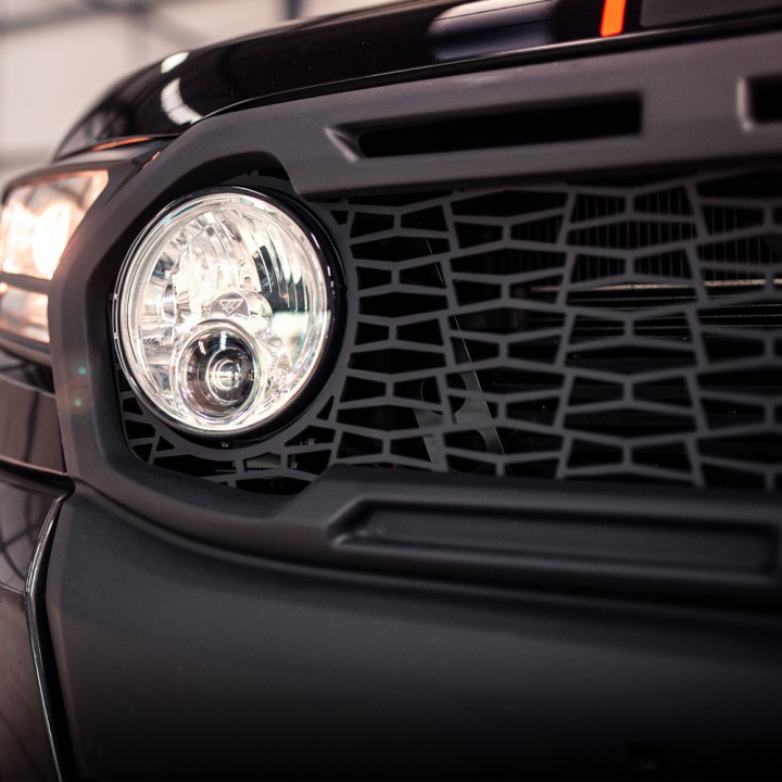 Front Grille, Predator IPF LED Driving Lights, Ford Ranger Limited / Wildtrak Double Cab / Extra Cab 2016 - 2019 - EDK.ro