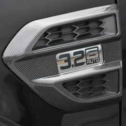Capac Emblemă, Trux, Culoare Carbon, Ford Ranger Limited / Wildtrak Cabină Dublă / Cabină Extra 2016 - 2019 - EDK.ro