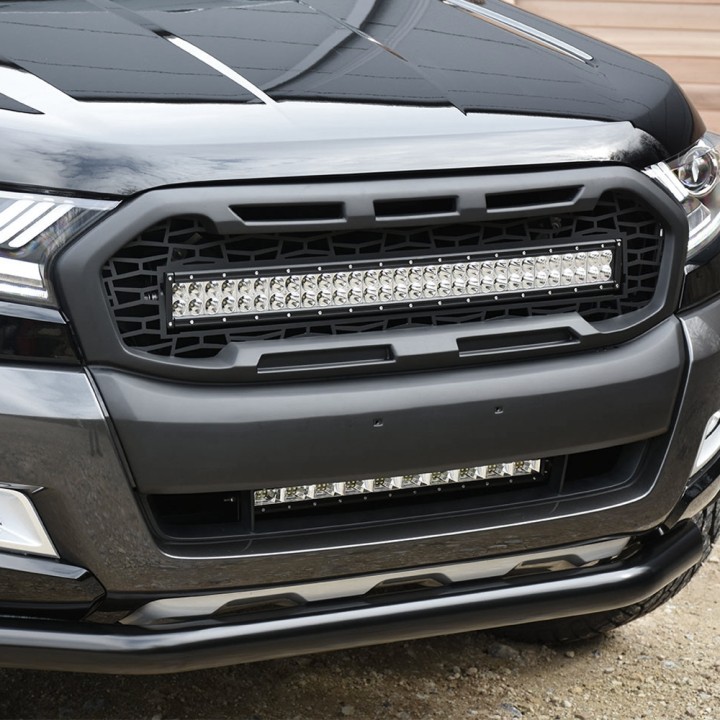 EC Approved LED Projector Integration Kit for Grille, Predator 30", Ford Ranger Limited / Wildtrak Double Cab / Extra Cab 2016 -