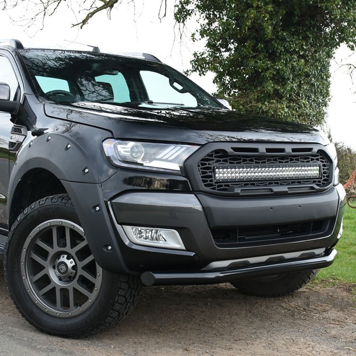 EC Approved LED Projector Integration Kit for Grille, Predator 30", Ford Ranger Limited / Wildtrak Double Cab / Extra Cab 2016 -