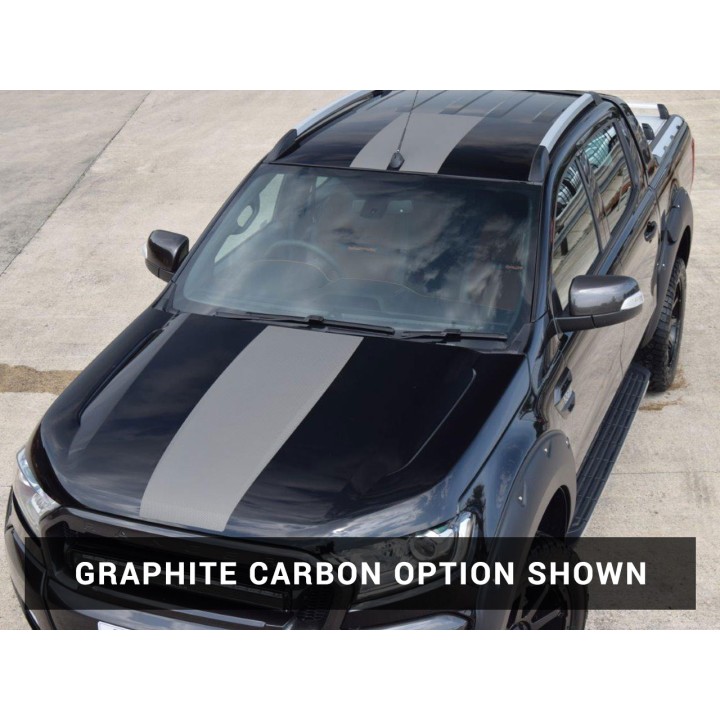 Styling Stripes, Predator Styling Single, Ford Ranger Double Cab / Extra Cab 2016 - 2019 - EDK.ro