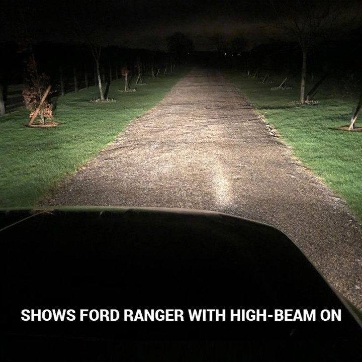 Kit de Integrare Proiectoare LED Omologate Pentru Grilă, IPF 950SRL, Ford Ranger Limited / Wildtrak / XLT / XL / Wolftrak / Thun
