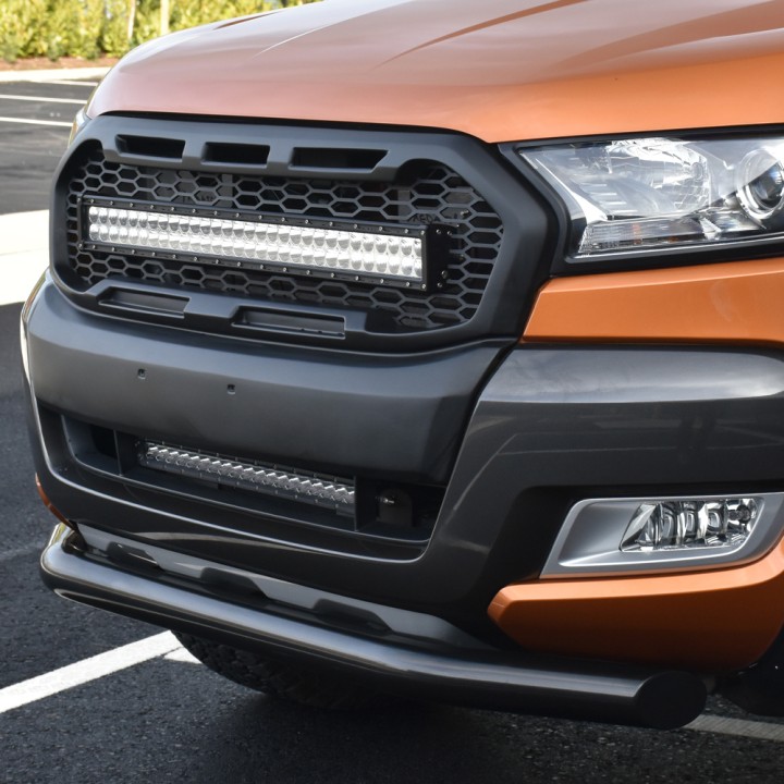 Bullbar Off-Road, Trux City, Ford Ranger Limited / Wildtrak / XLT / XL / Wolftrak / Thunder / Stormtrak Cabină Dublă / Cabină Ex