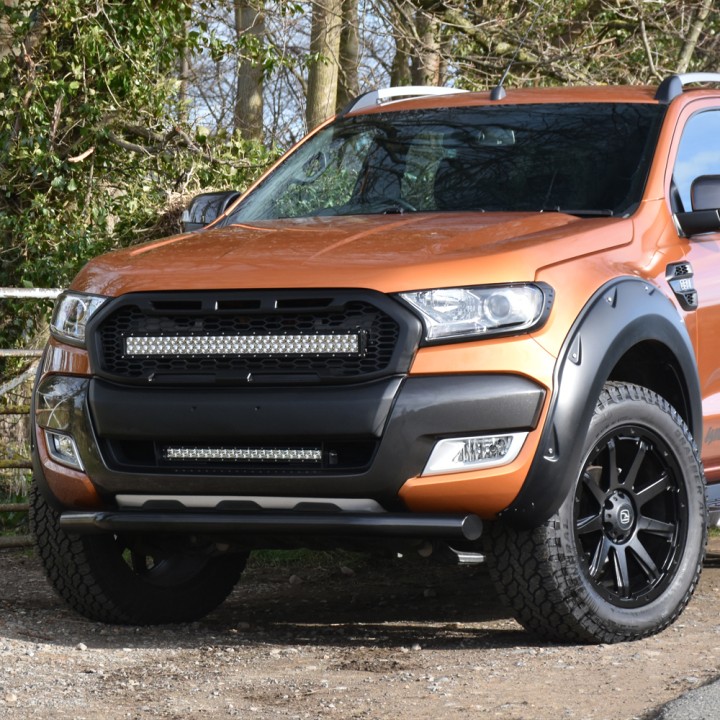 Bullbar Off-Road, Trux City, Ford Ranger Limited / Wildtrak / XLT / XL / Wolftrak / Thunder / Stormtrak Cabină Dublă / Cabină Ex