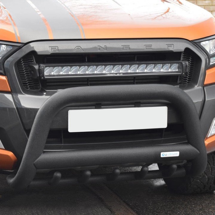 Bullbar Off-Road, Trux A-Bar, Ford Ranger Limited / Wildtrak / XLT / XL / Wolftrak / Thunder / Stormtrak Cabină Dublă / Cabină E